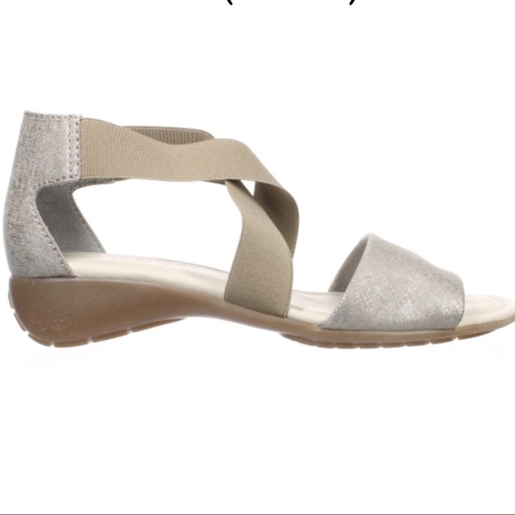 The FLEXX Sunglass Too comfort sandals - Canna Di Fucile Metallic tan Sz 11 new - Picture 3 of 11